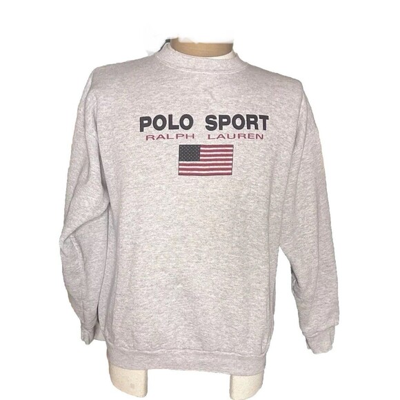 Rare Vintage Ralph Lauren Polo Crewneck Sweatshirt - Picture 1 of 2